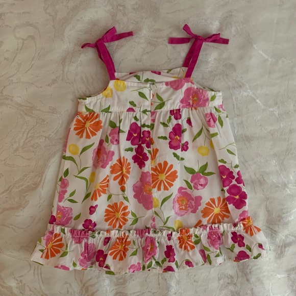 Gymboree Tropical Floral Sundress, Baby Girls 6-12 months - Picture 3 of 7